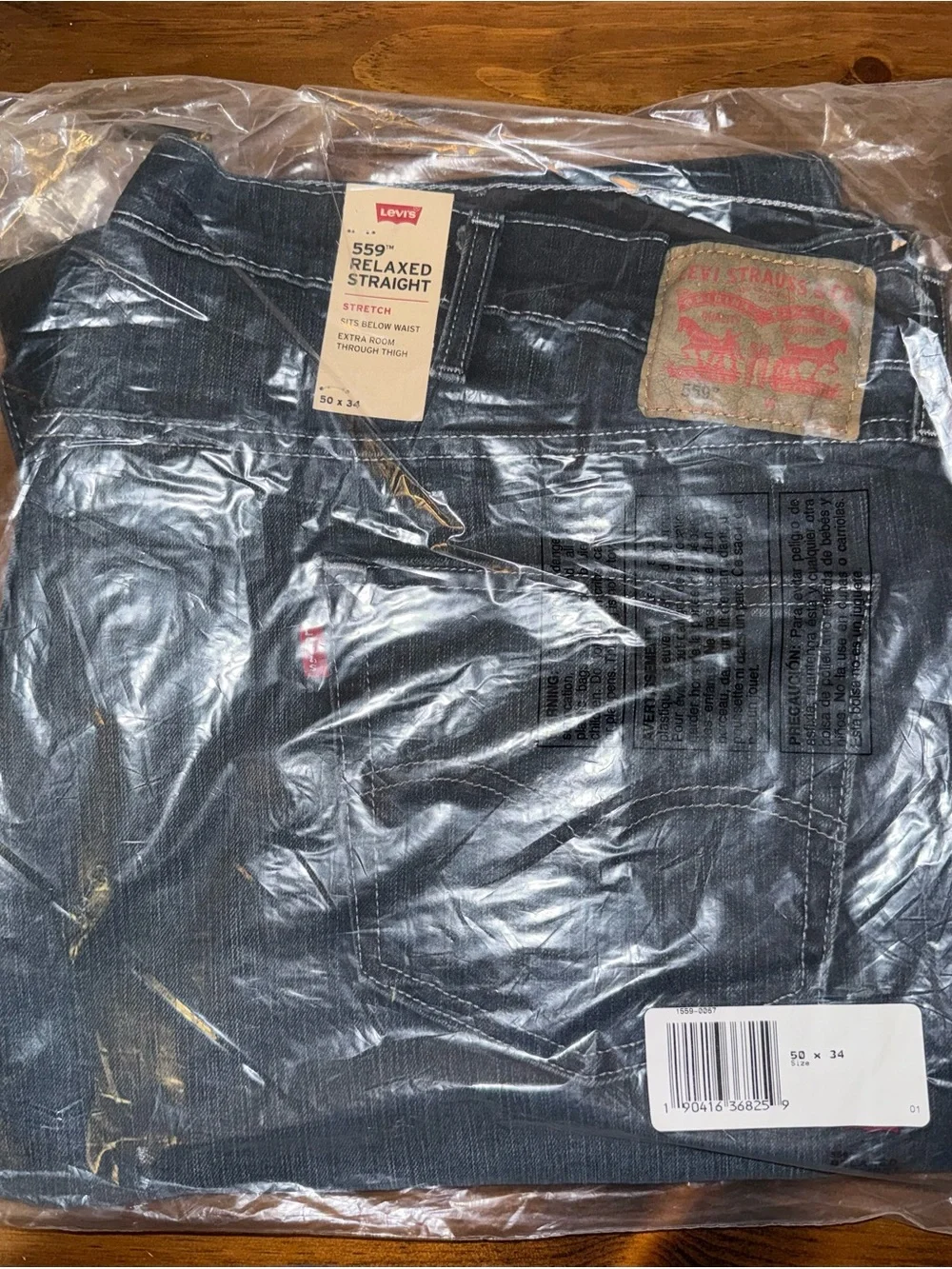 Levi's 559™ Relaxed Straight Blue Jeans 50x34
